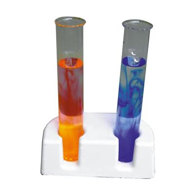 Kunststoff-Gießform für Reagenz- glasständer aus Gips, 10 Stück