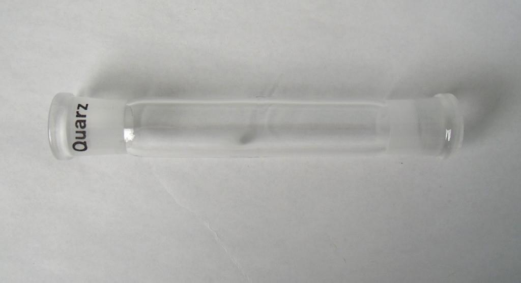 Reaktionsrohr 150 mm, NS 19 Quarz