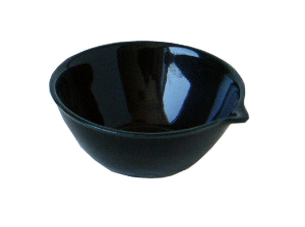 Porzellanschale (schwarz glasiert) d = 84 mm 