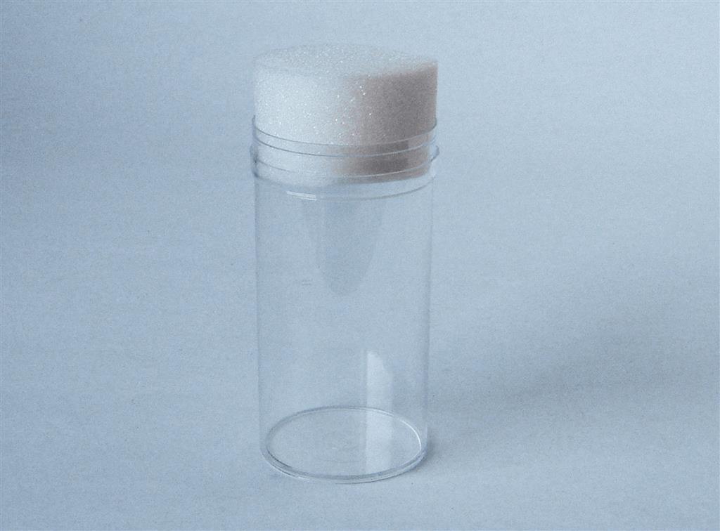 Zuchtbehälter mit Stopfen, für Drosophila, d=50 mm, H=100 mm
