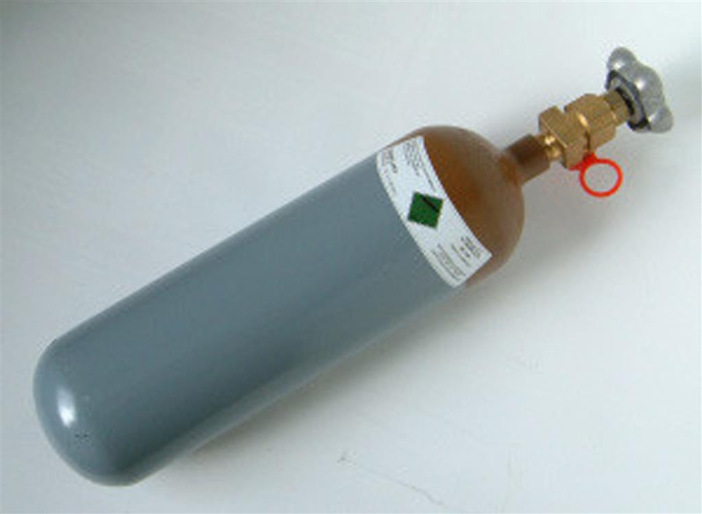 Stahlflasche 2 l, Helium 