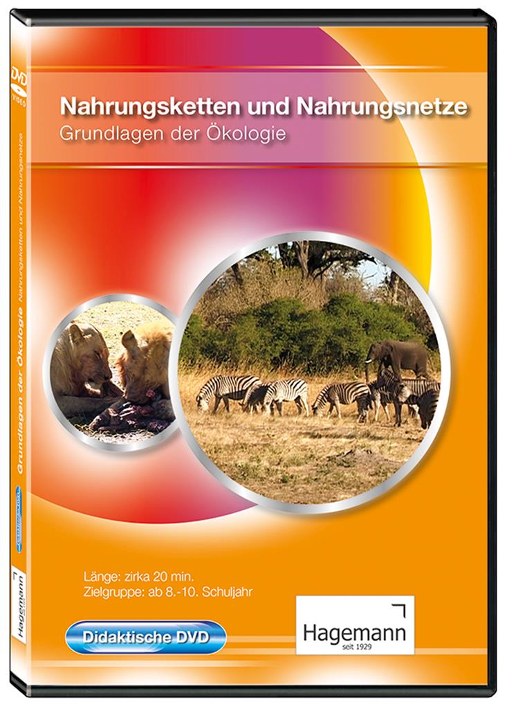 Nahrungsketten und Nahrungsnetze Didaktische DVD, Schullizenz