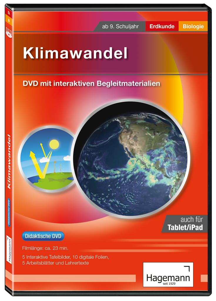 Klimawandel (tabletfähig), Didaktische DVD, Einzellizenz