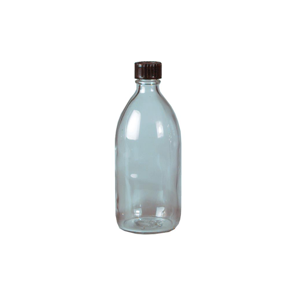 Enghals-Verpackungsflasche 1000ml Klarglas, GL 28   (k 2300)