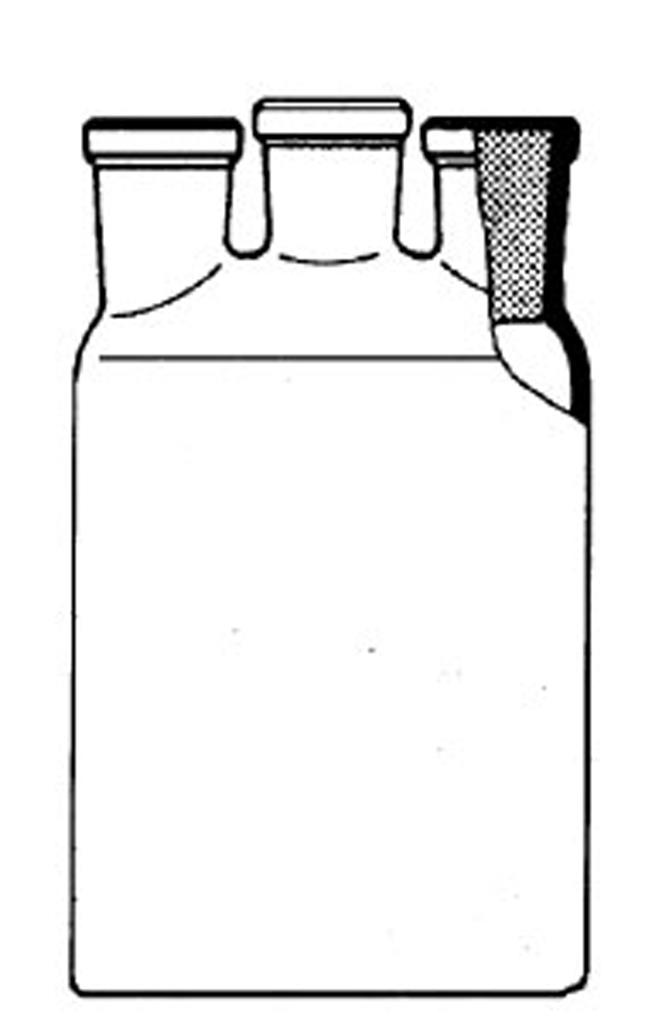 Woulffsche Flasche 500 ml mit drei Hälsen