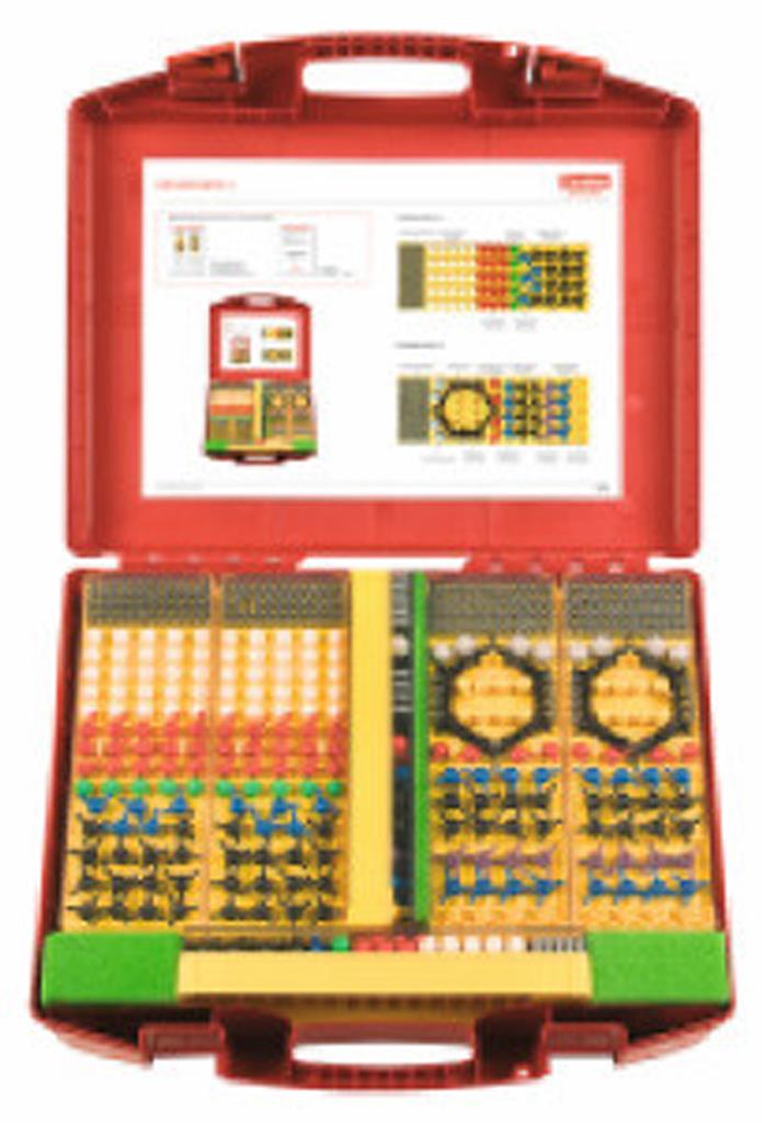 CVK-Molekülbox 3, je 5 Baukästen Nr. 1 und Nr. 2 mit Anleitungen