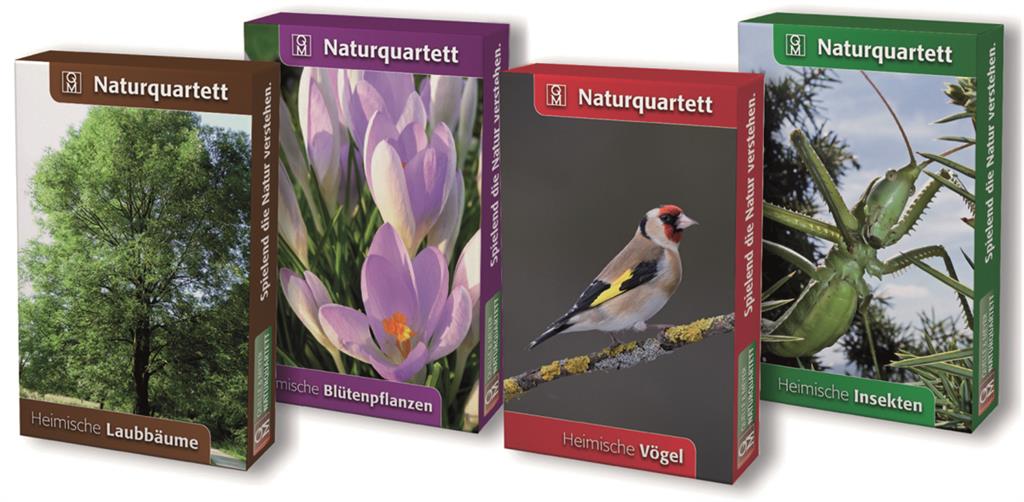 Heimische Vögel Naturquartett