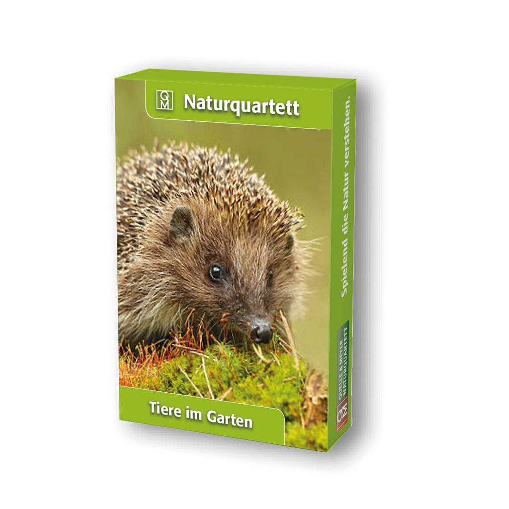 Tiere im Garten Naturquartett