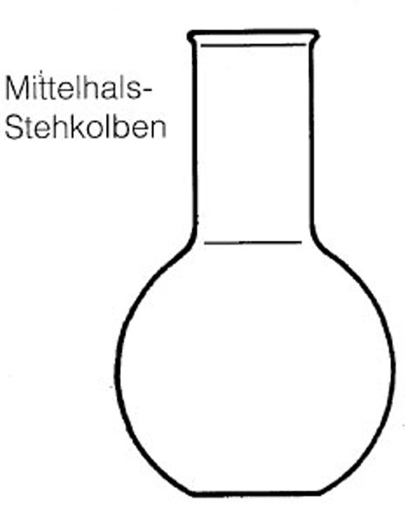 Stehkolben, Mittelhals, 100 ml 