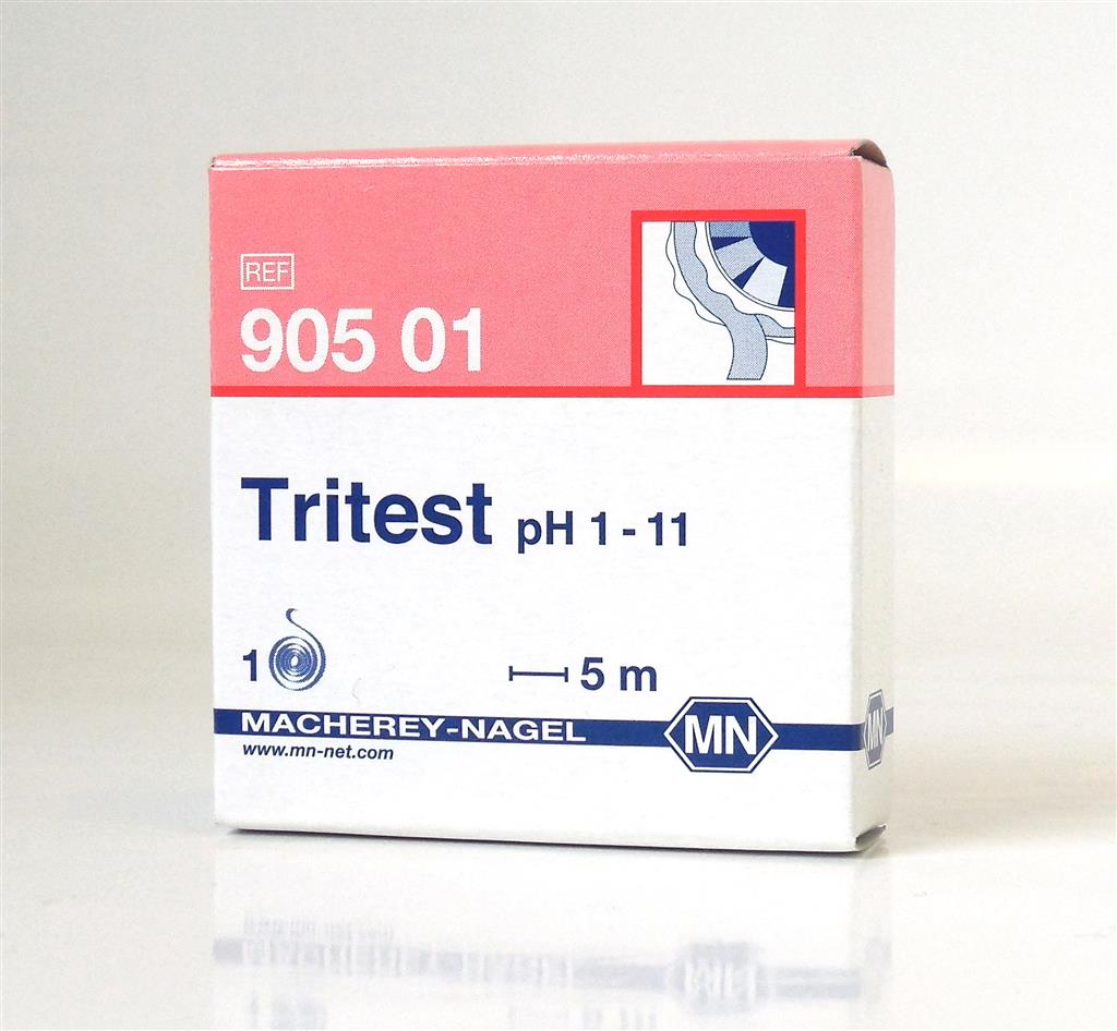 Tritest Indikatorpapier Rolle  mit 5 m, 10 mm breit