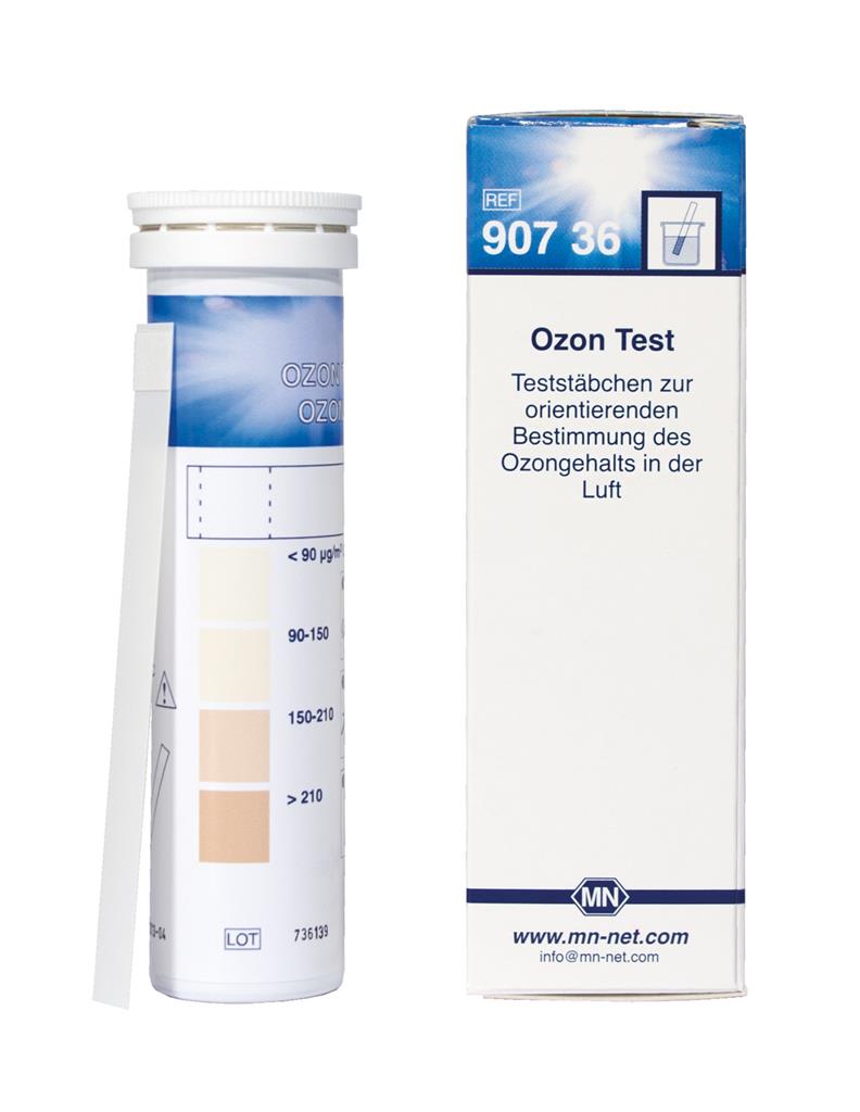 Ozon-Teststäbchen Dose mit 12 Teststäbchen