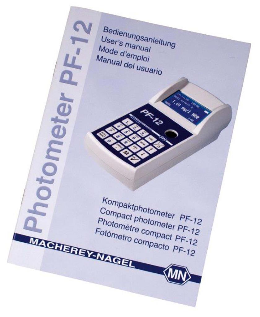Handbuch für Filterphotometer PF-12 