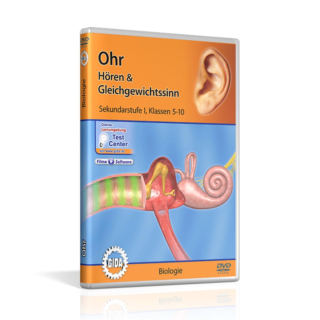 Ohr - Hören & Gleichgewichtssinn, DVD GIDA-DVD