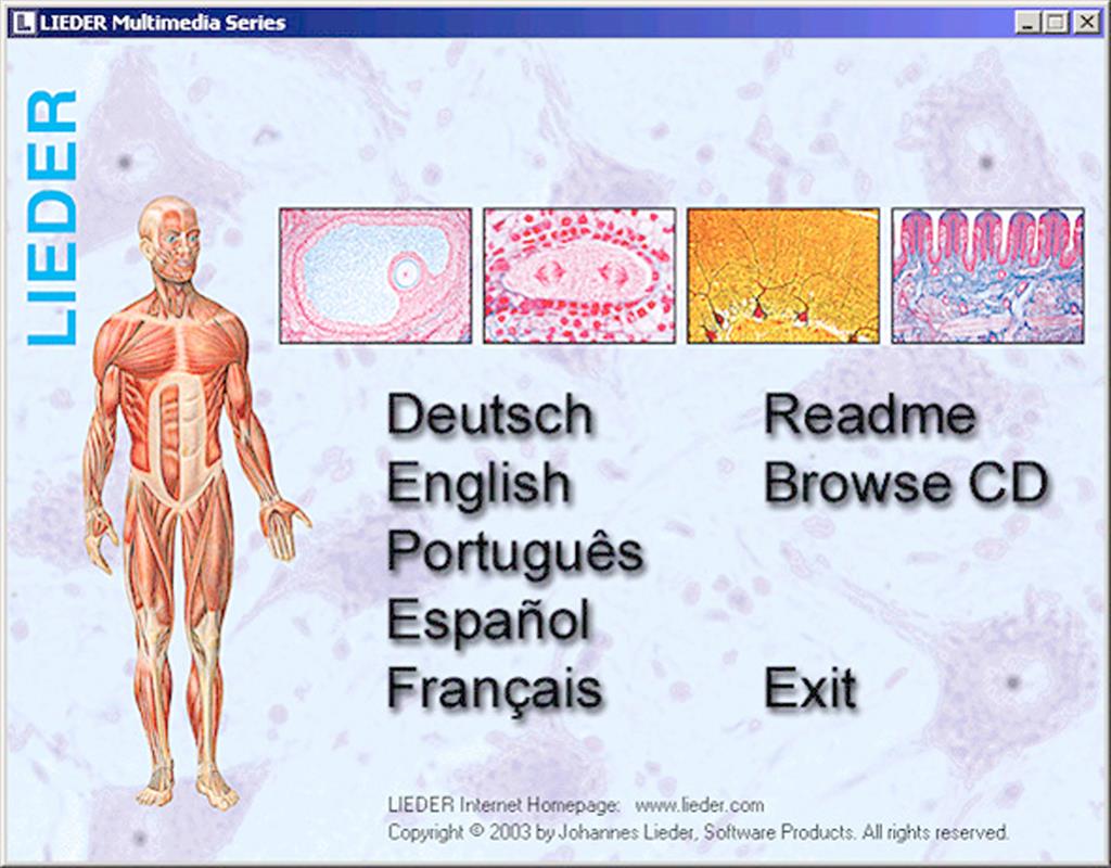 Frosch Histologie (Rana) Basis CD-ROM