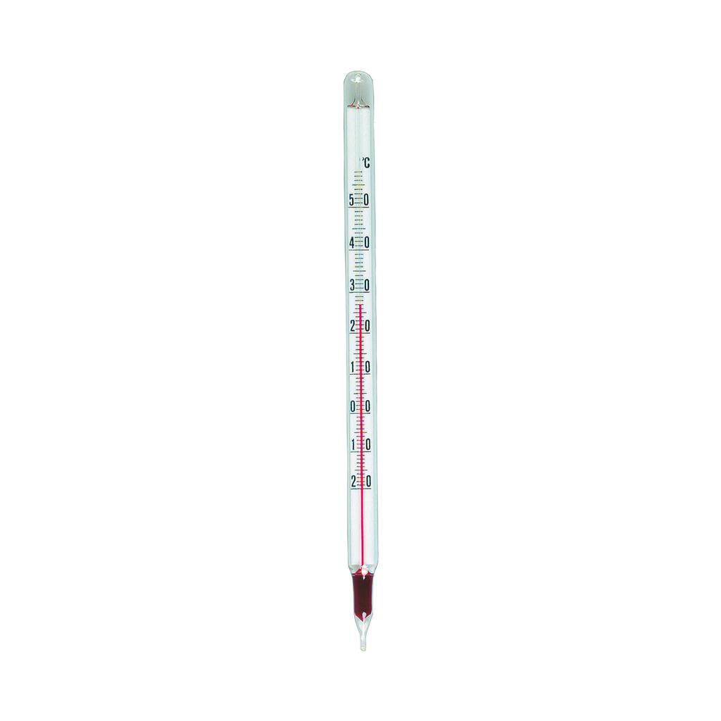 Erdbodensteckthermometer -20 °C bis +55 °C 195 x 11 mm