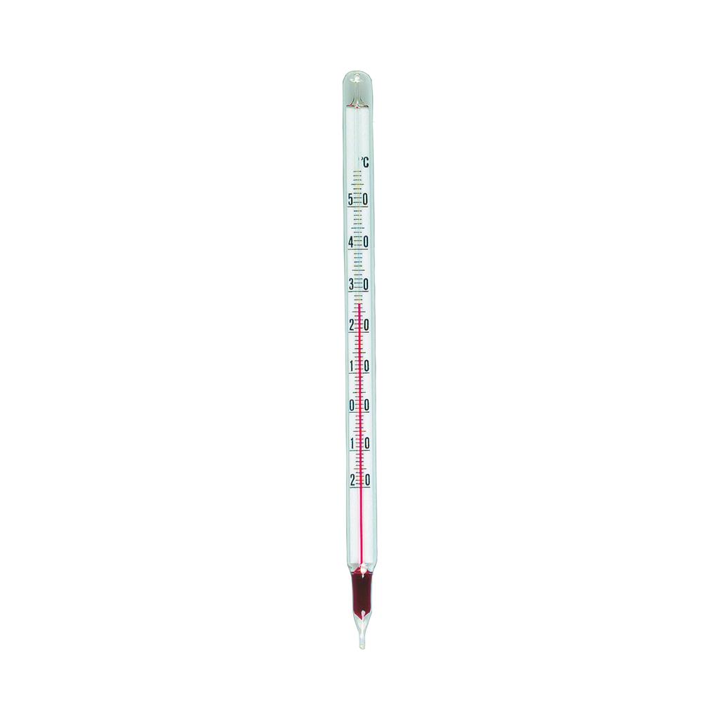 Erdbodensteckthermometer 195x11 mm, Meßbereich -20/+55°C