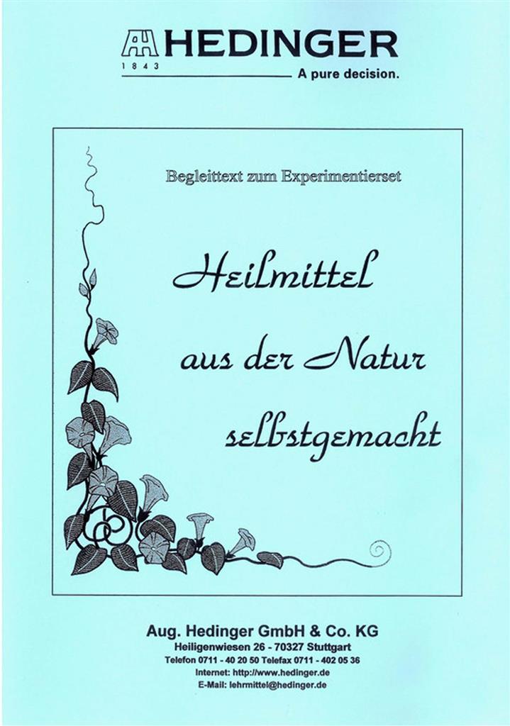 Broschüre Heilmittel aus der Natur