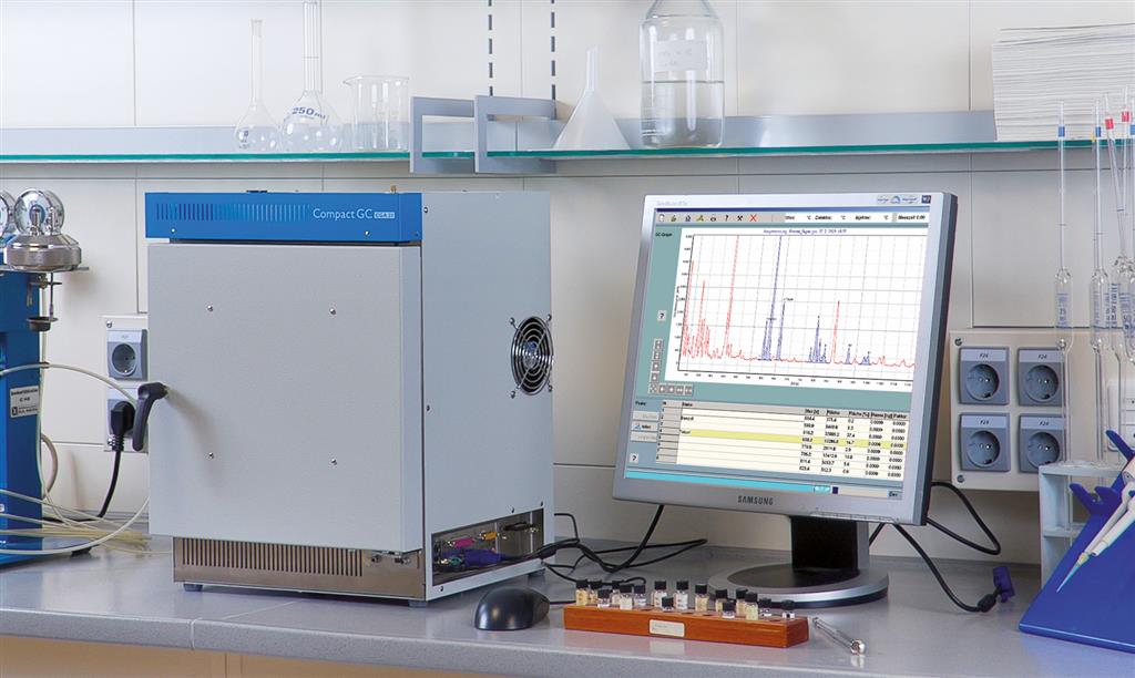 Gaschromatograph mit FID und Kapillarsäule 25 m