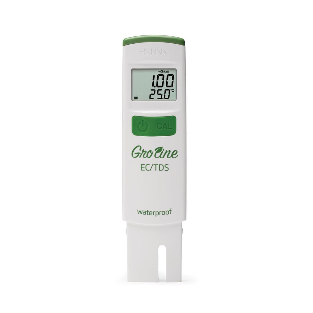 GroLine® EC/°C-Tester für Leitfähigkeit/TDS/C°, wasserdicht