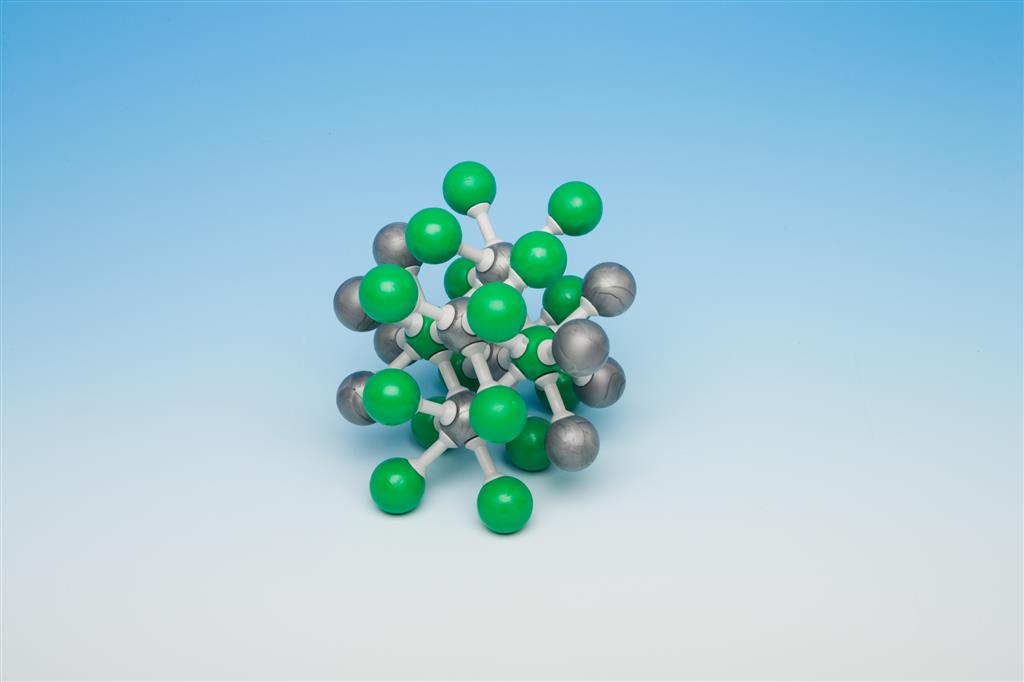Cäsiumchlorid Kristallgitter, Molymod 