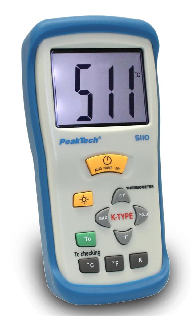 Digitalthermometer 3 1/2-stellig -50°C...+1300°C