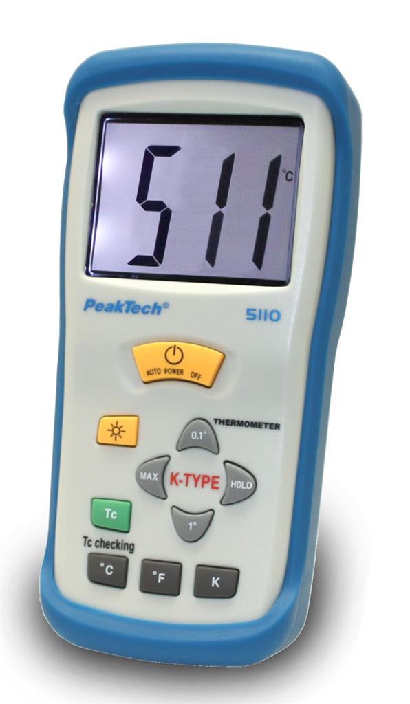 Digitalthermometer 3 1/2-stellig -50°C...+1300°C