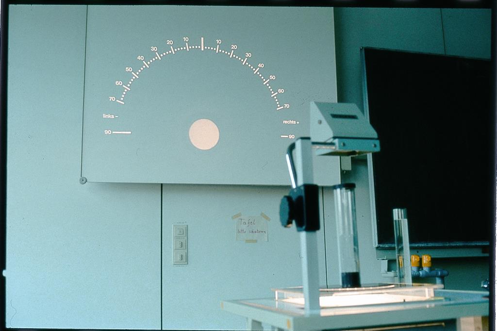 Projektions-Polarimeter von Prof. Dr. P. Menzel 