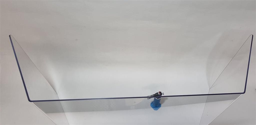 Schutzscheibe für Demonstrationsversuche aus Plexiglas