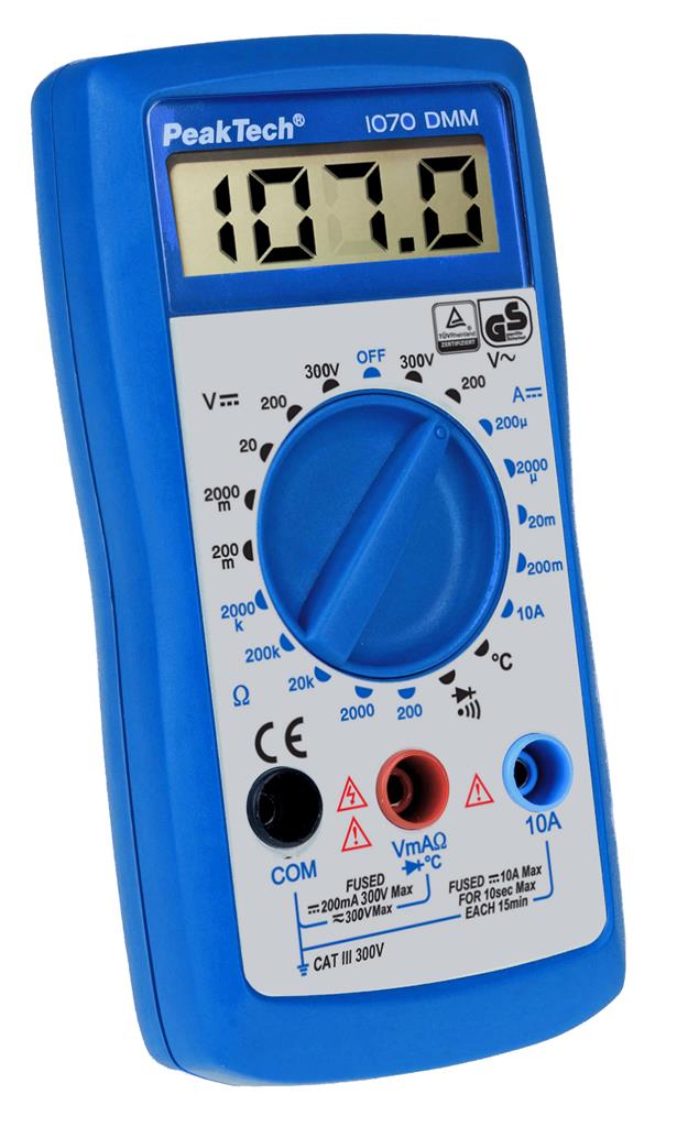 Digital-Multimeter 3 1/2-stellig 