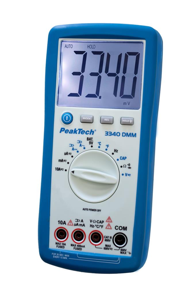 Digital-Multimeter mit autom. Bereichswahl