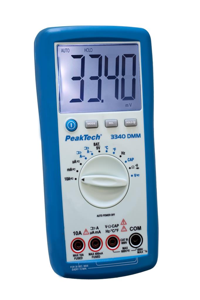 Digital-Multimeter mit autom. Bereichswahl