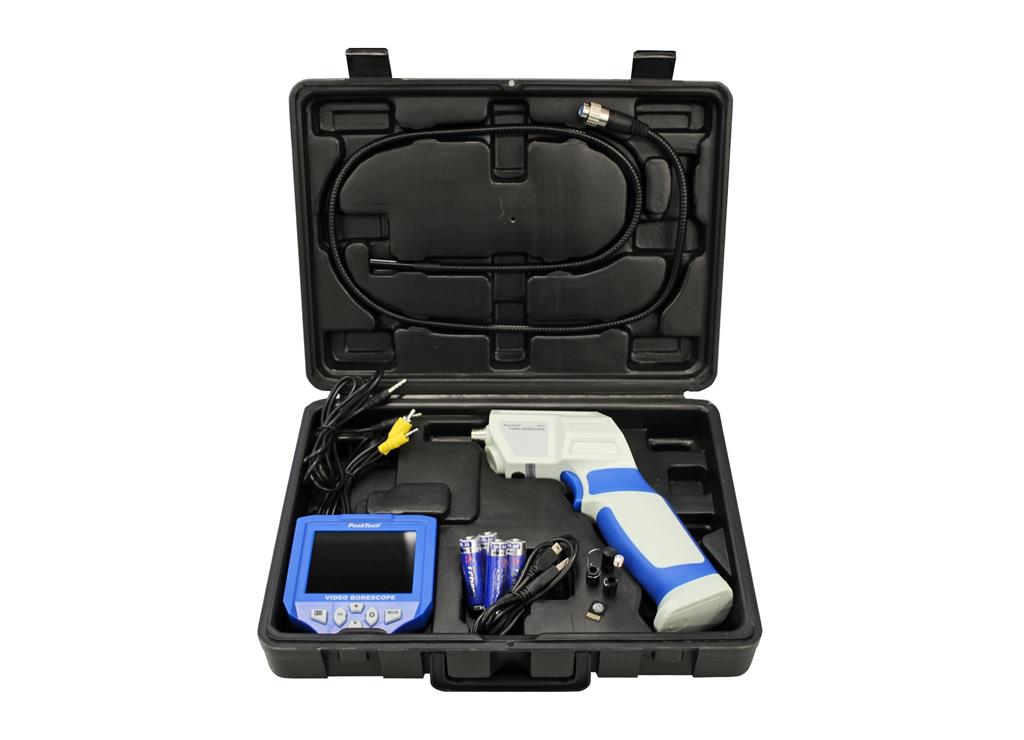 Video Endoskopkamera, Farb-TFT (abnehmbar) mit USB und SD-Karte