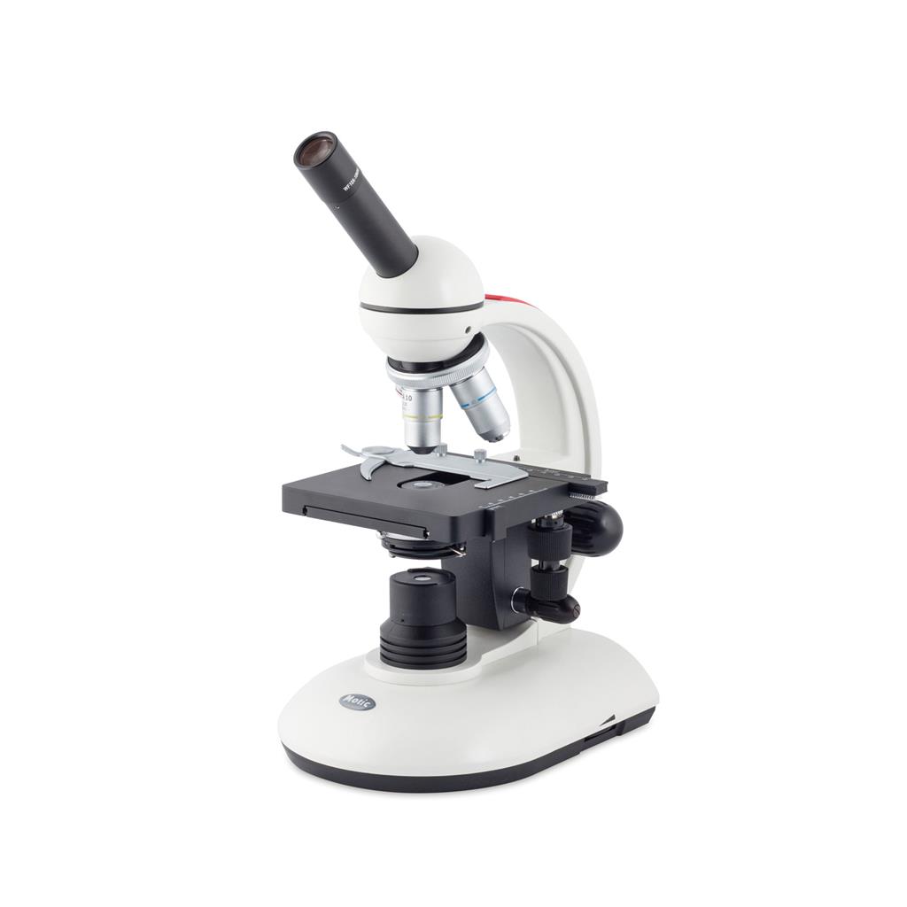 Monokulares Schülermikroskop 1802 LED Cordless mit Kreuztisch