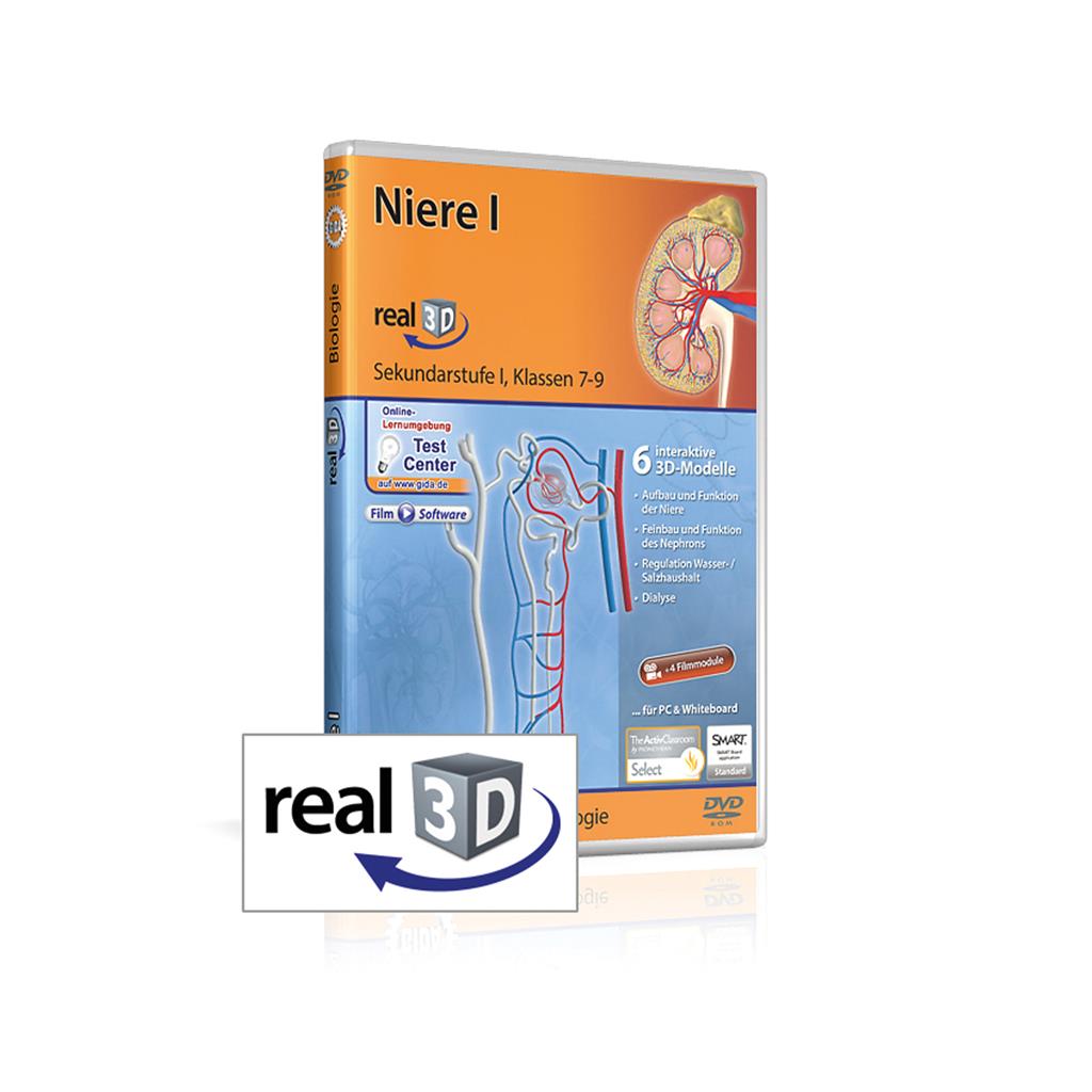 Niere I; real3D-Software, DVD 