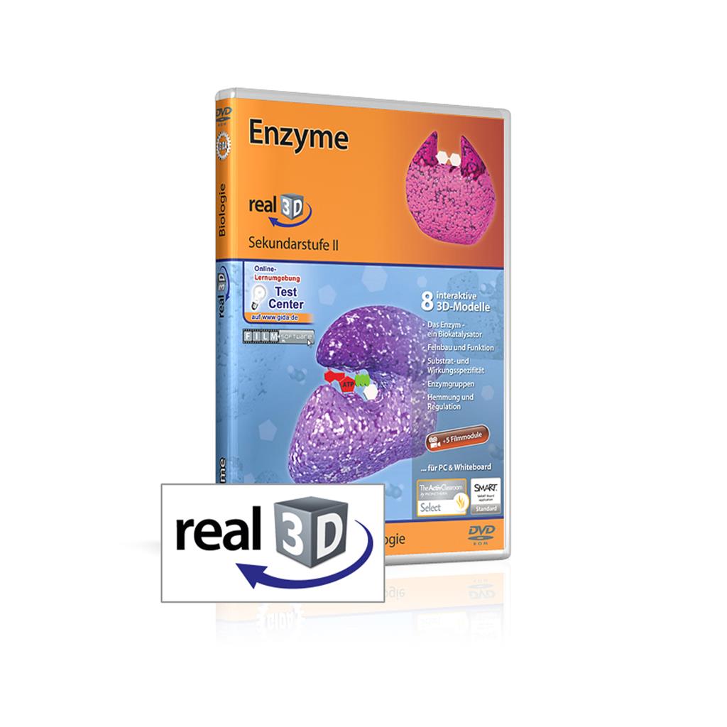 Enzyme real3D-Software, DVD