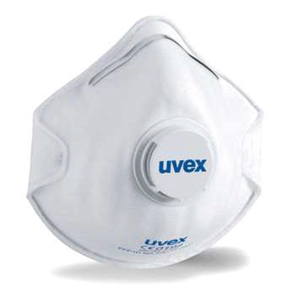 Atemschutzhalbmaske mit Ventil uvex Silv-Air c(FFP1), 15 St.