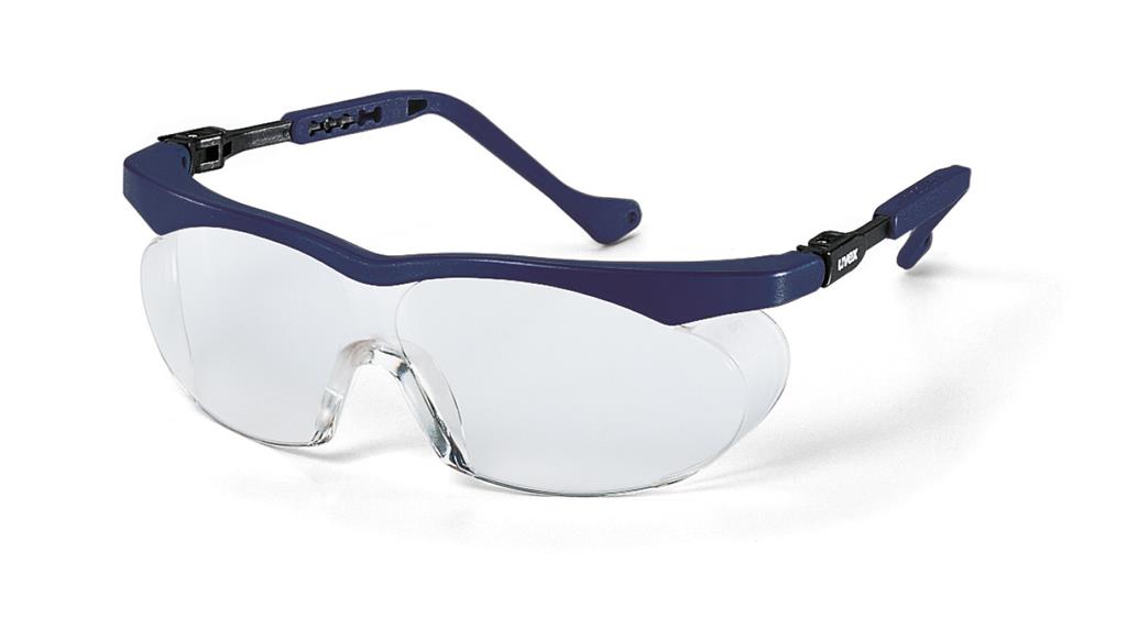 Schutzbrille skyper S NC farblos / blau