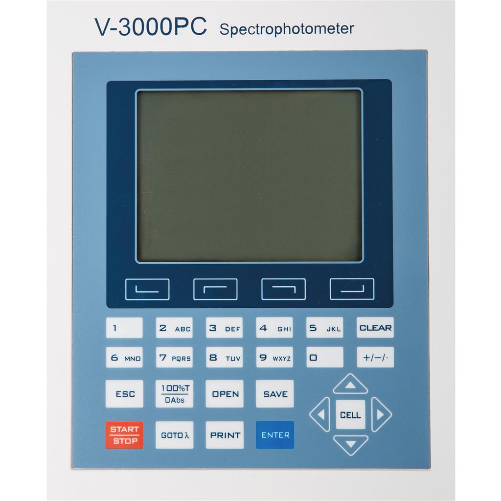 Spektralfotometer V-3000PC inkl. Software für den sichtbaren Bereich