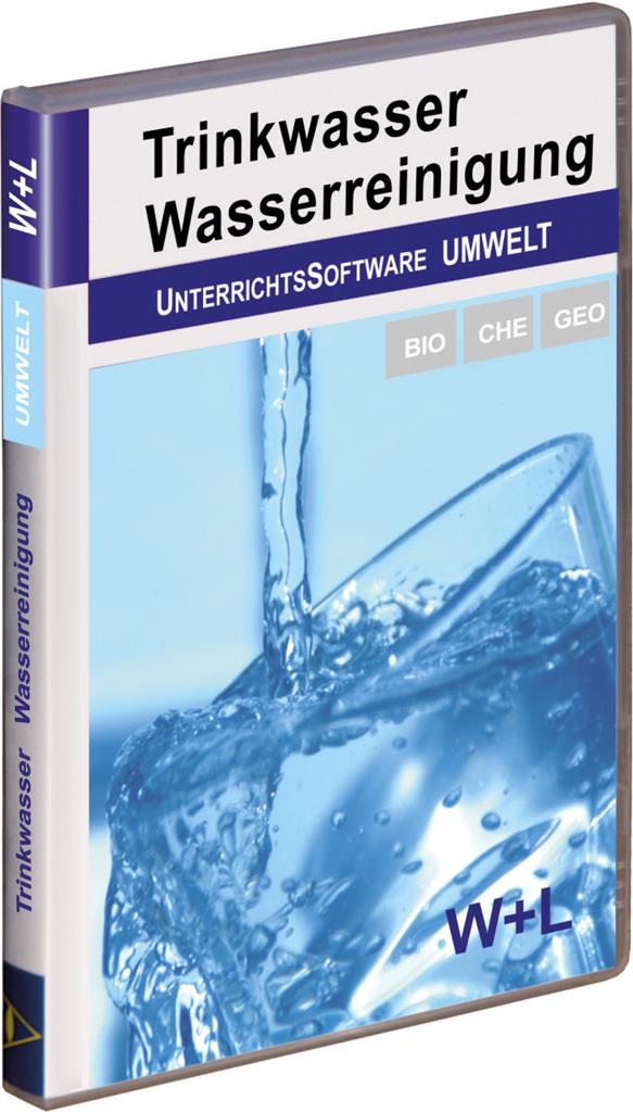 Umwelt - Trinkwasser/Wasserreinigung Unterrichtssoftware Schullizenz