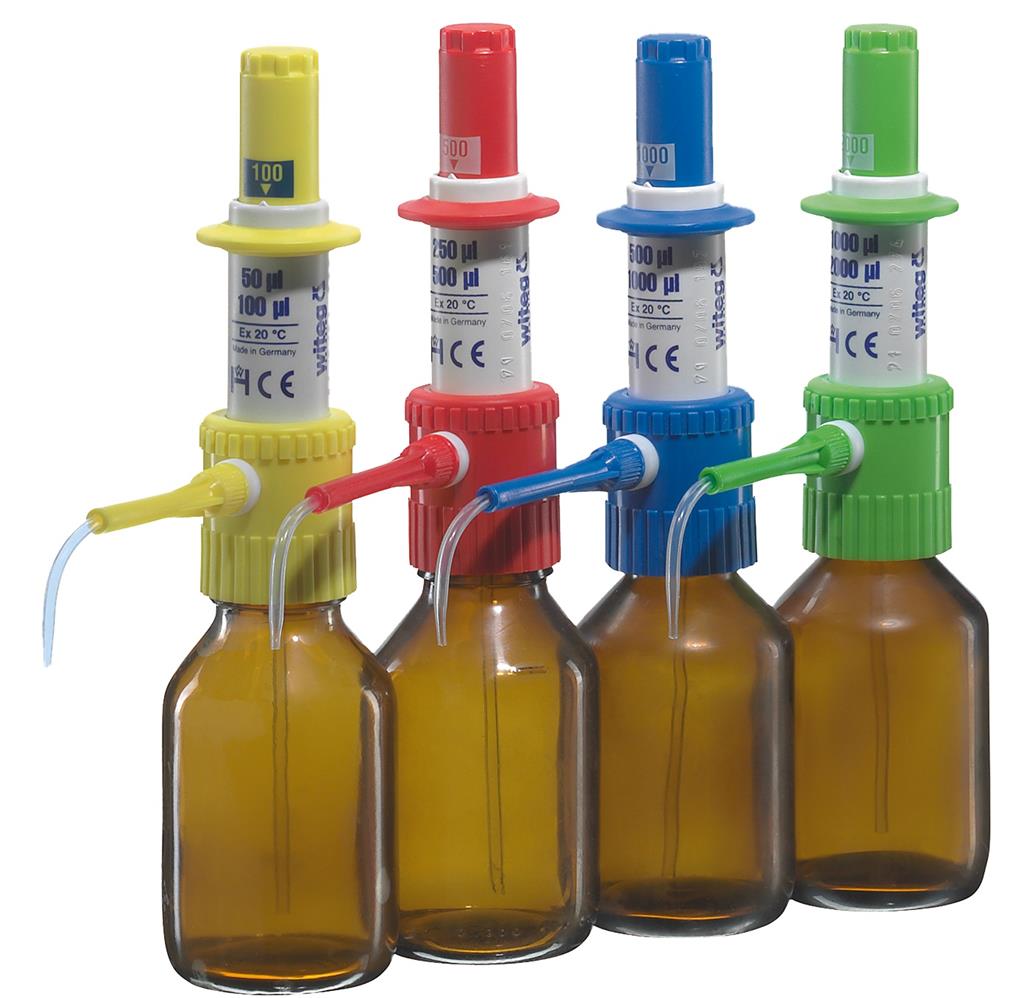 Flaschenaufsatz-Dispenser MINISPENSOR, 500 + 1000µl