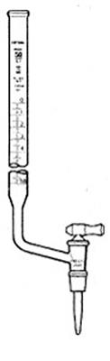 Bürette 50 ml mit seitl. Hahn 