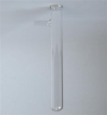 Reagenzglas 180x20 mm mit seitl. Ansatz