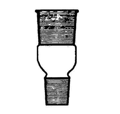 Übergangsstück, Kern 19/Hülse 45 