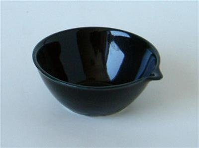 Porzellanschale (schwarz glasiert) d = 97mm 