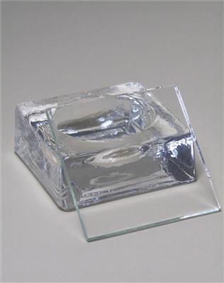 Blockschale 40x40 mm mit Deckel 