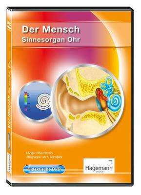 Der Mensch - Sinnesorgan Ohr  Didaktische DVD, Schullizenz, Tablet-Version