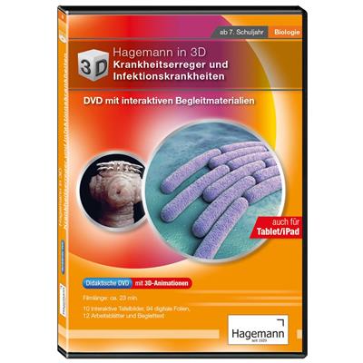 Krankheitserreger und Infektionskrankheiten Didaktische DVD, Schullizenz, Tablet-Version