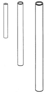 Reaktionsrohr 22, 250 mm Supremax