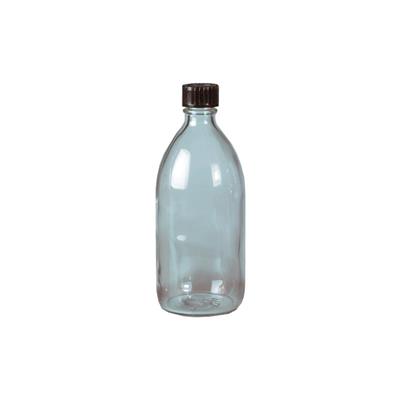 Enghals-Verpackungsflasche 1000ml Klarglas, GL 28   (k 2300)