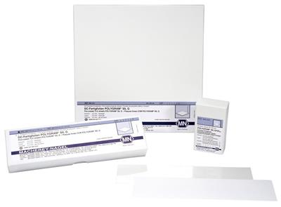 Polygramfolie Cellulose Cel 300/UV, 5x20 cm, 50 Stück